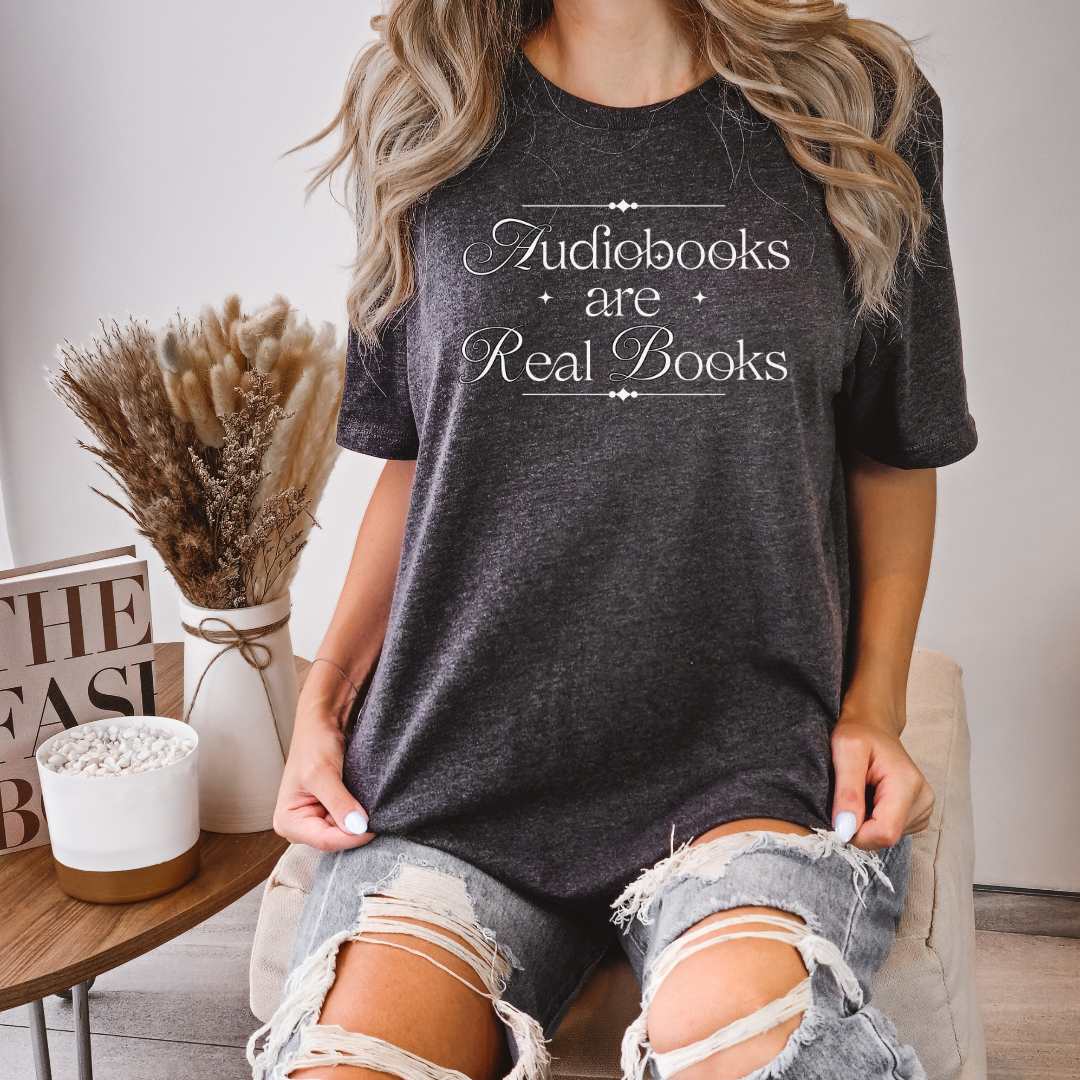 Audiobooks *are* Real Books Shirt