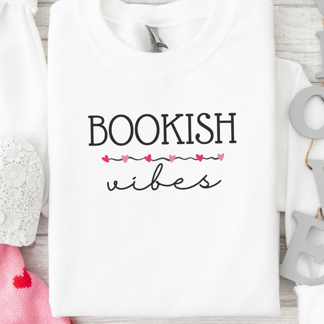 Bookish Vibes Crewneck Sweatshirt