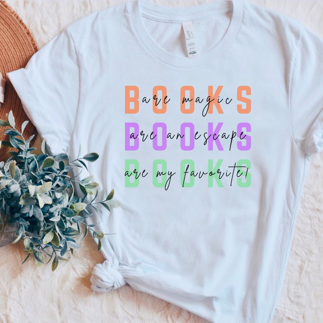 BOOKS BOOKS BOOKS are my Favorite! Tshirt