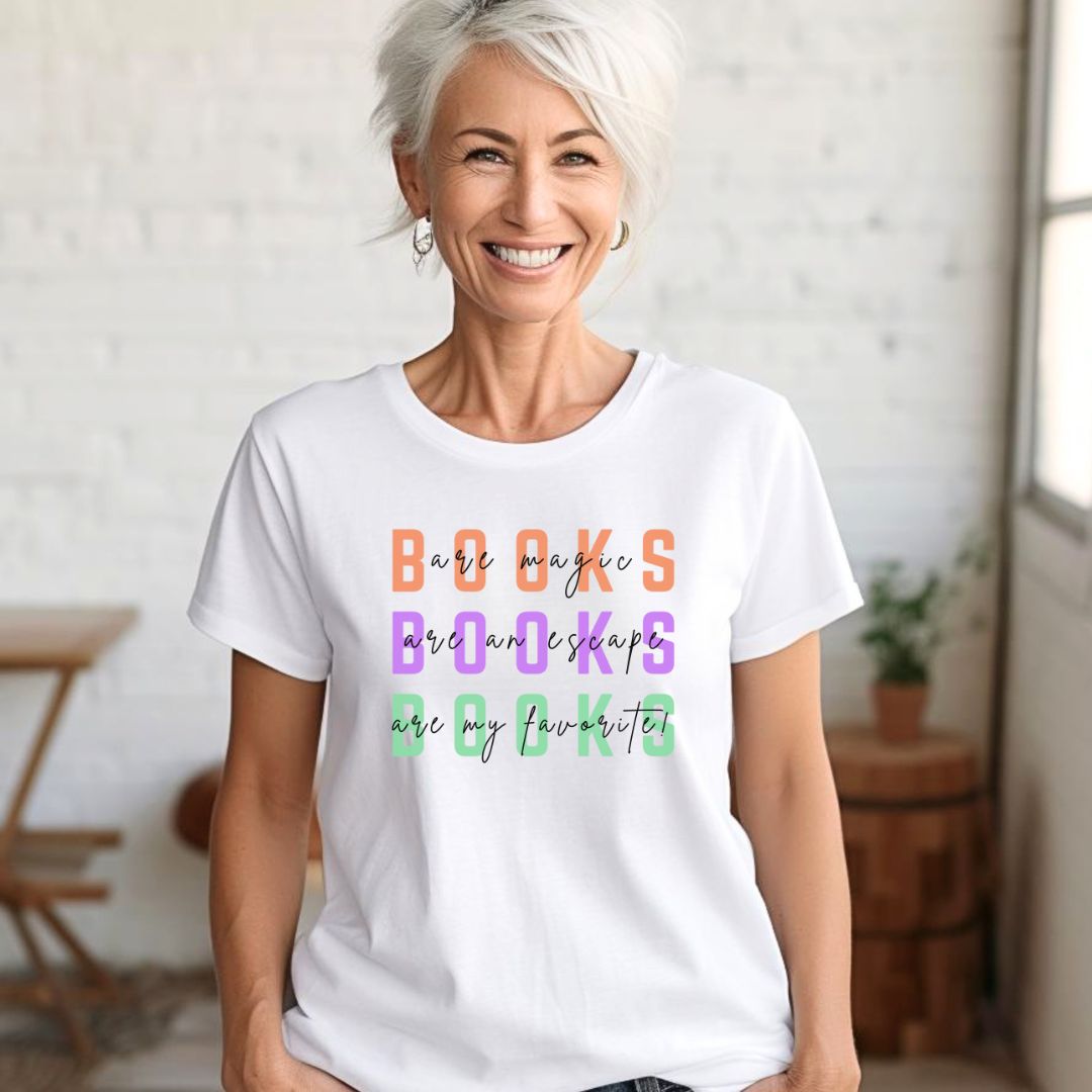 BOOKS BOOKS BOOKS are my Favorite! Tshirt