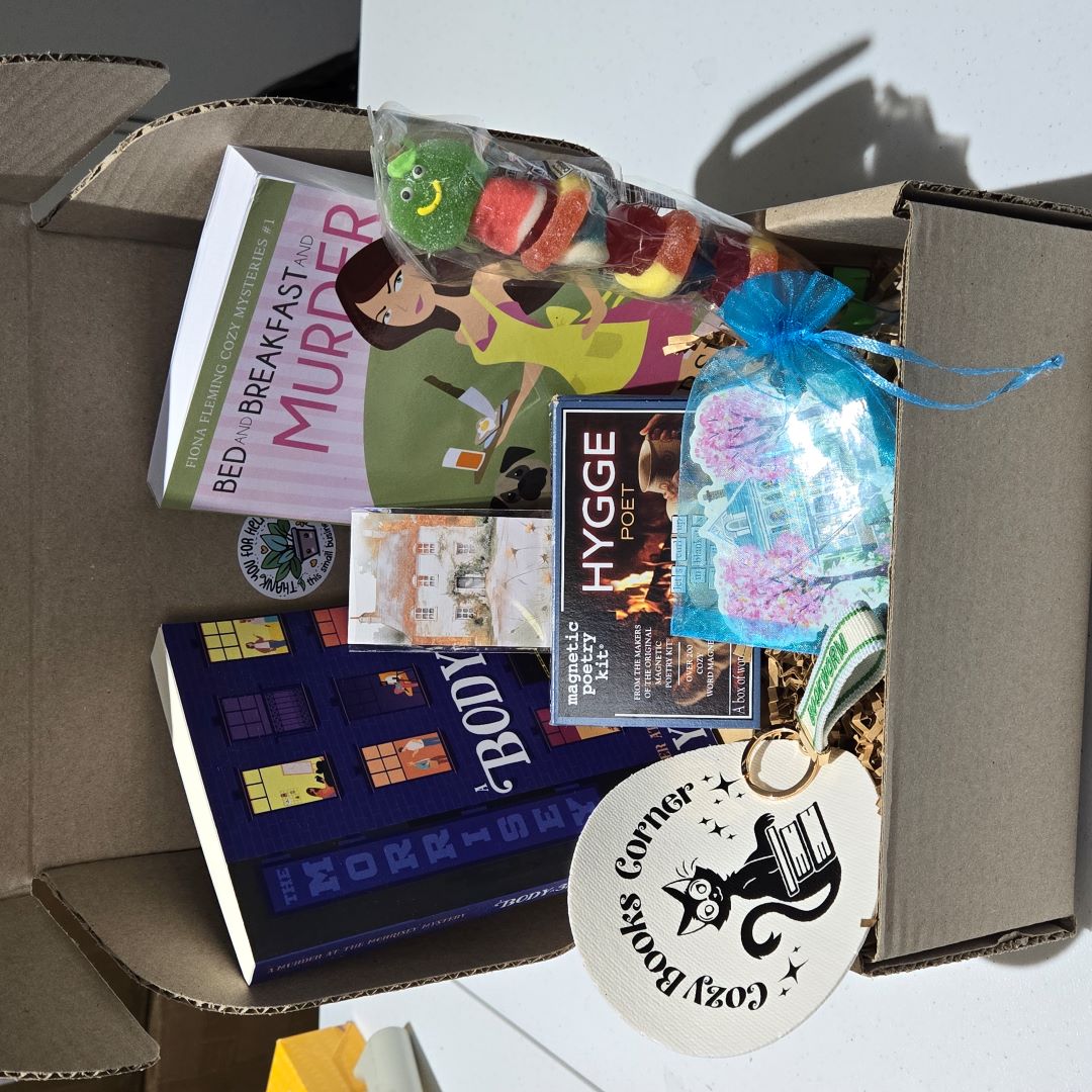 MURDER in a BUILDING Cozy Mystery Book Box