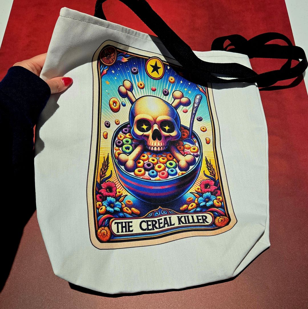 Cereal Killer Tote Bag (Sample)