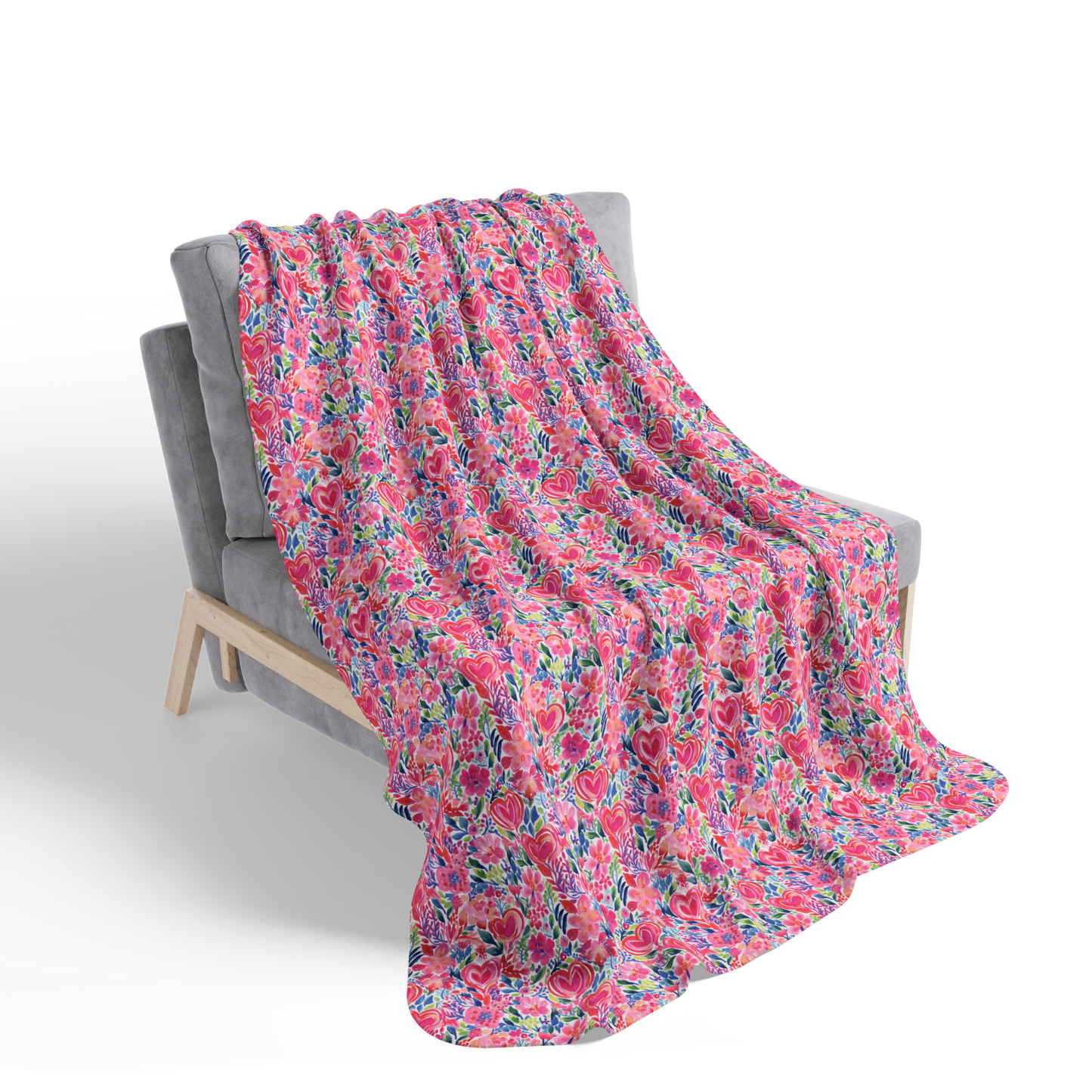 Galentine's Day Print Sherpa Blanket - SPECIAL EDITION!