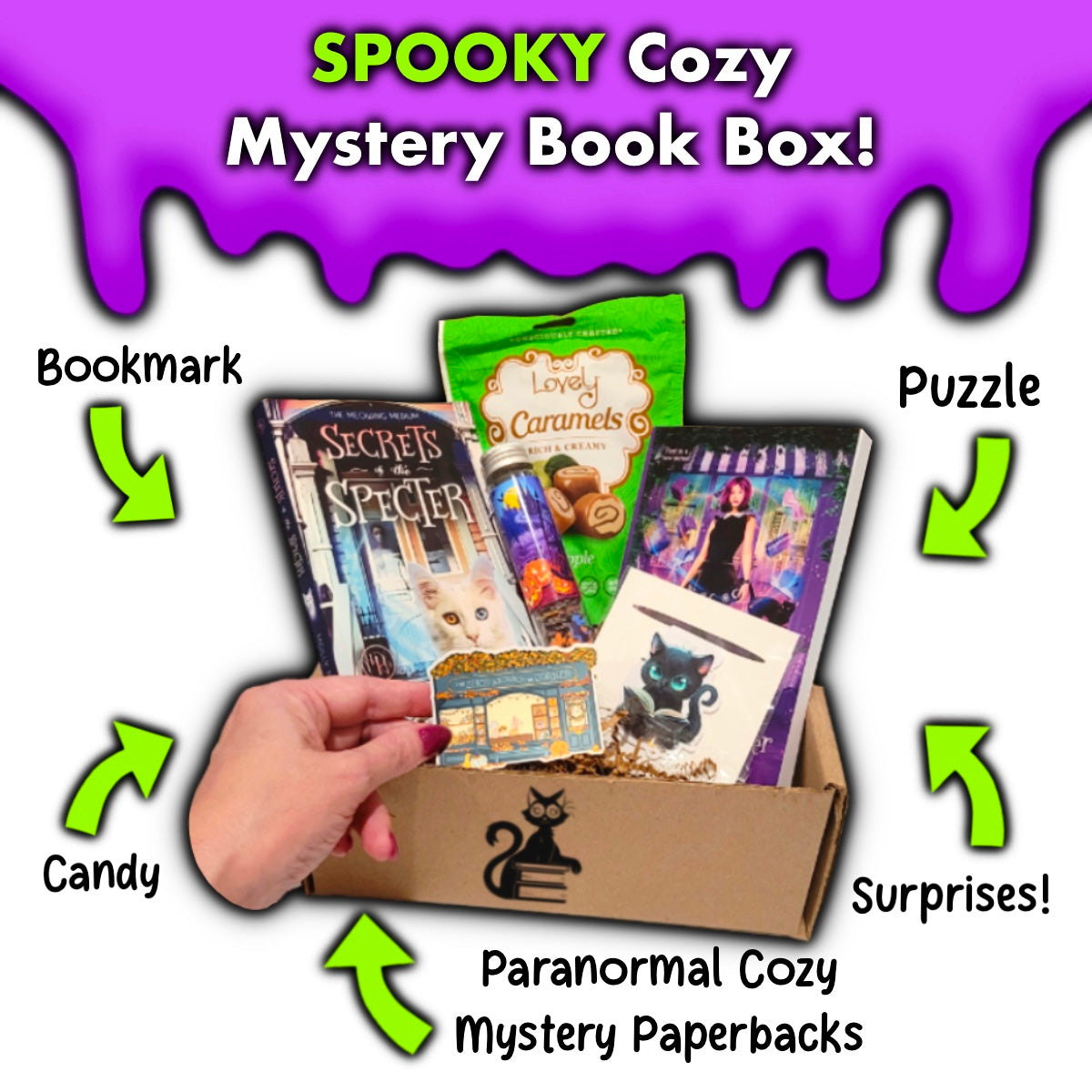 Paranormal (Magical) Cozy Mystery Book Box