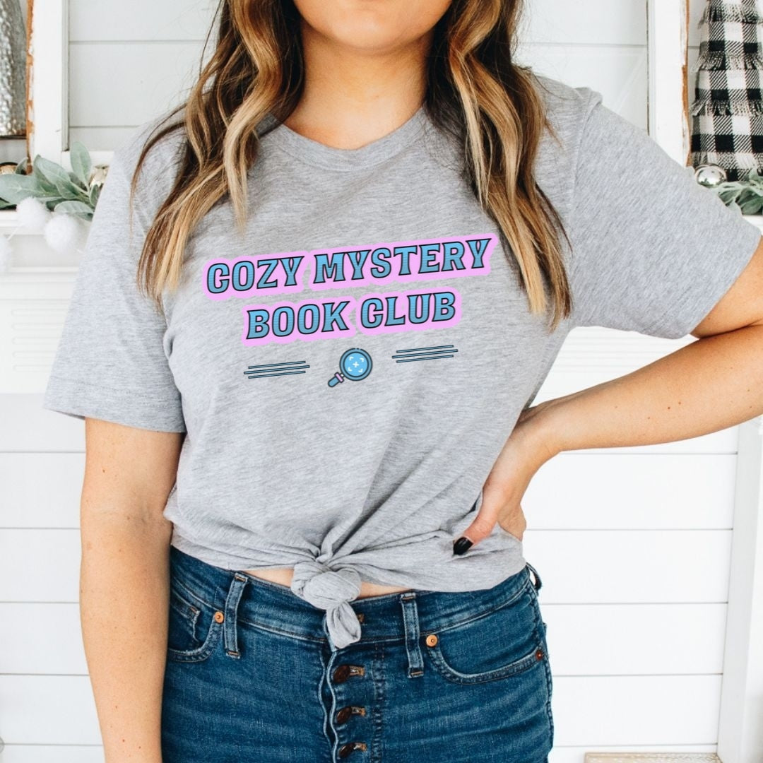 Cozy Mystery Book Club T-shirt