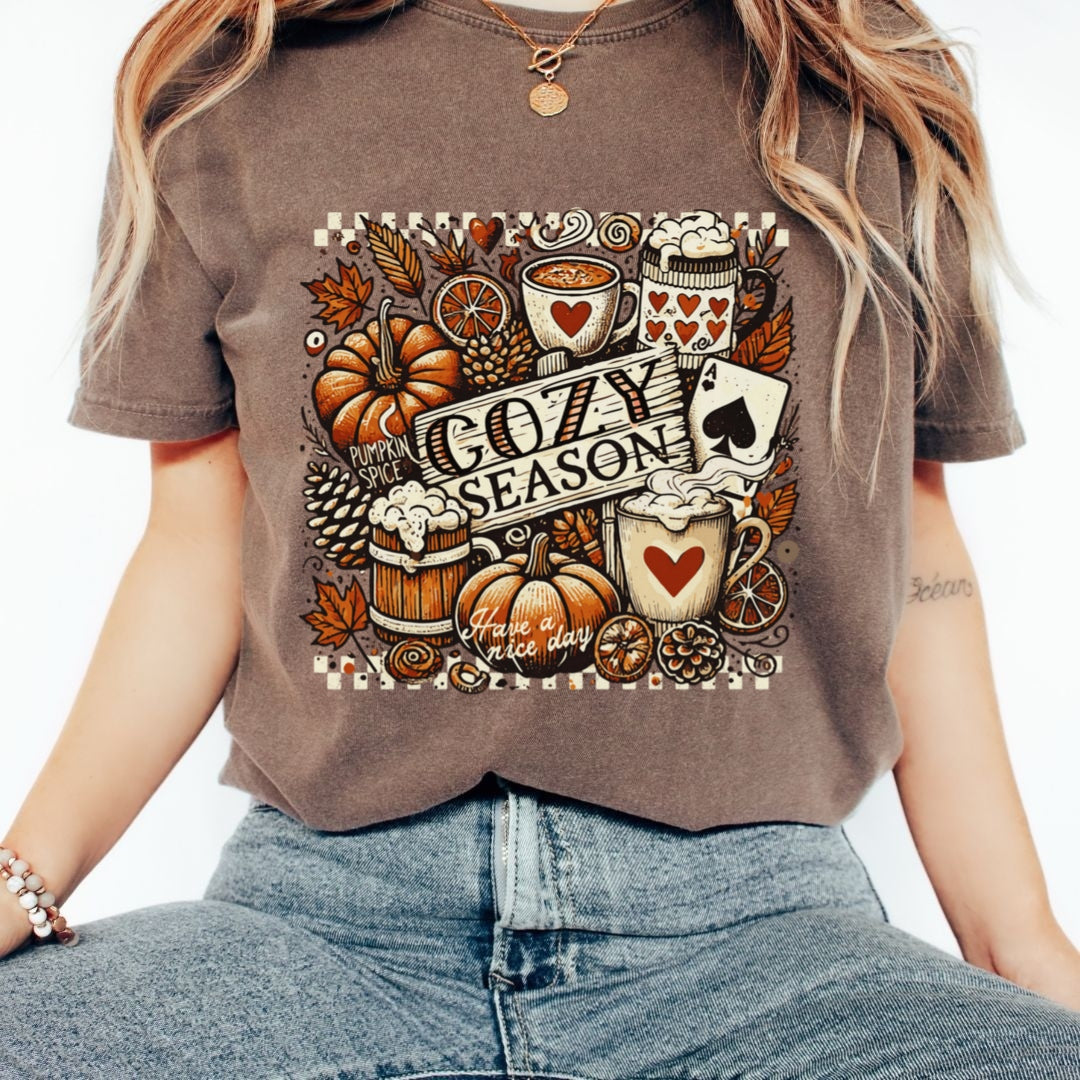 Cozy Season Comfort Colors T-shirt