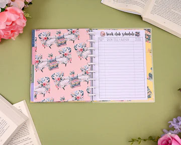 Beautiful Undated Reading Planner