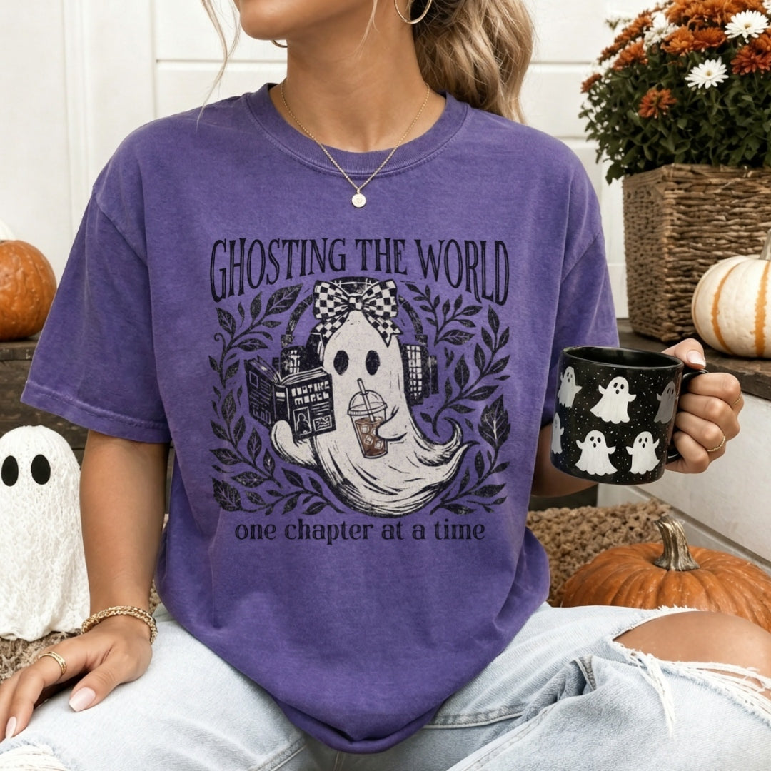 Ghosting the World Chapters Comfort Colors T-shirt