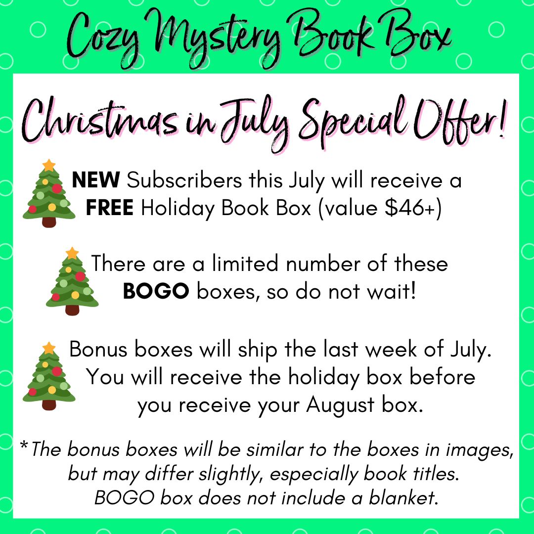 Bi-monthly Cozy Mystery Book Box