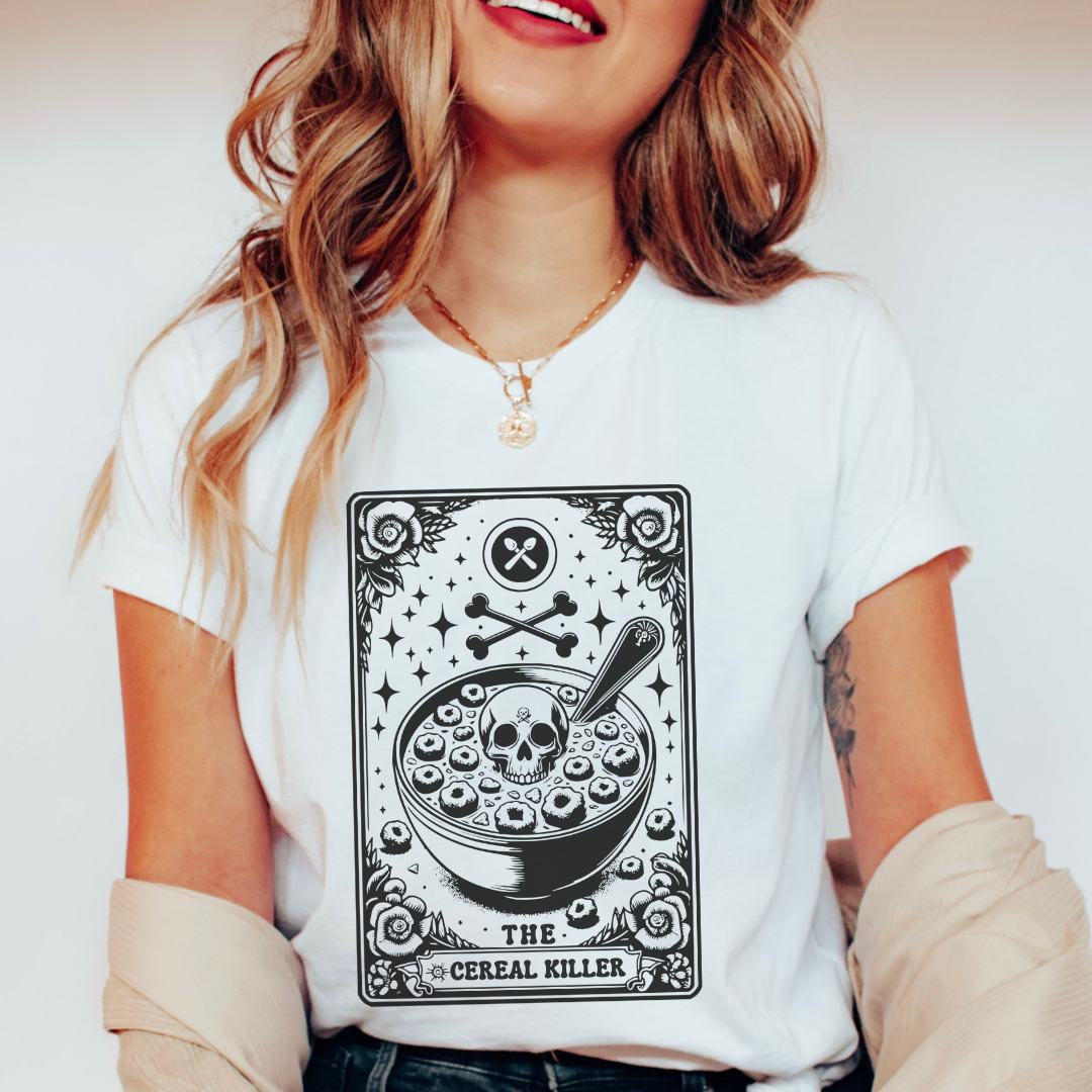 Cereal Killer Tarot Card T-shirt