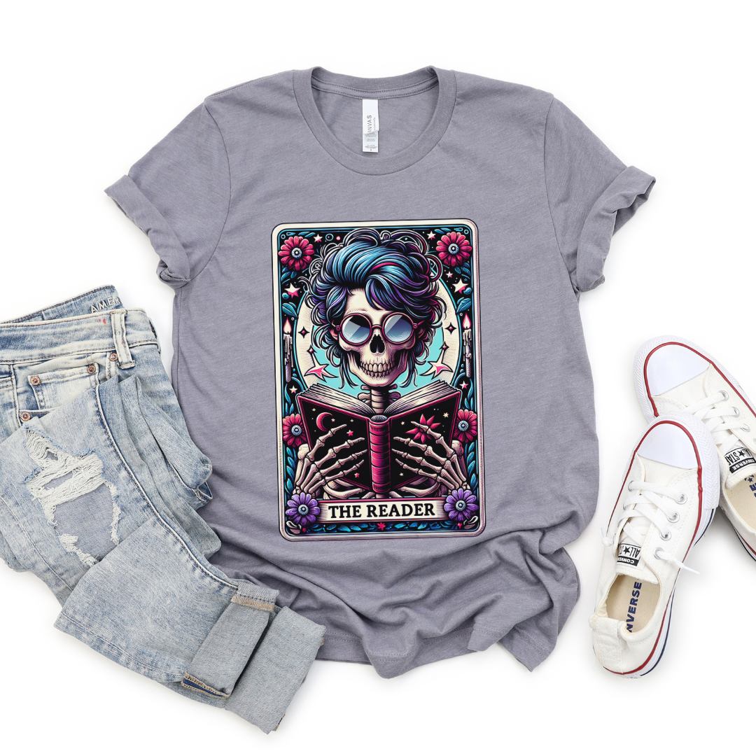 The Reader Tarot Card T-shirt