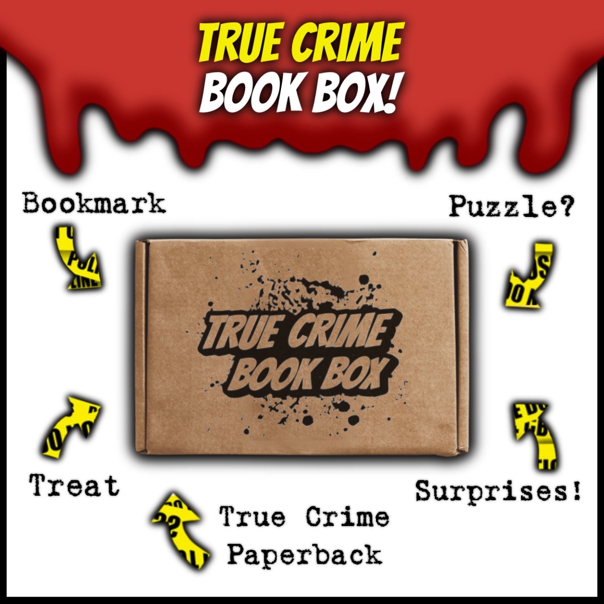 Bi-monthly True Crime Book Box