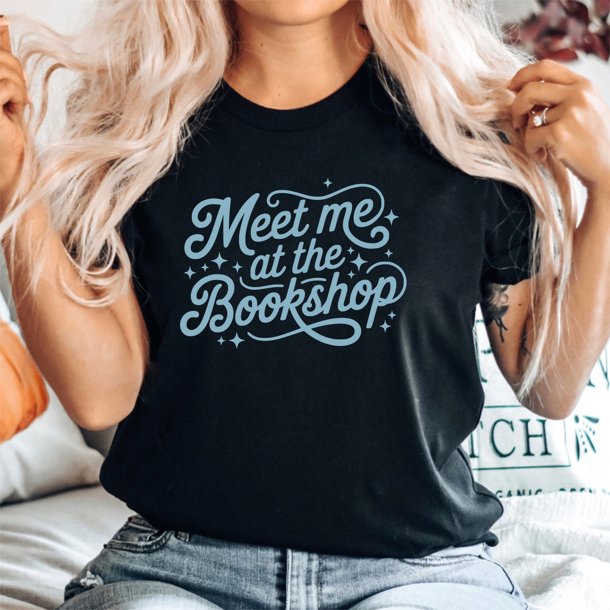 Meet Me at the Bookshop Tshirt