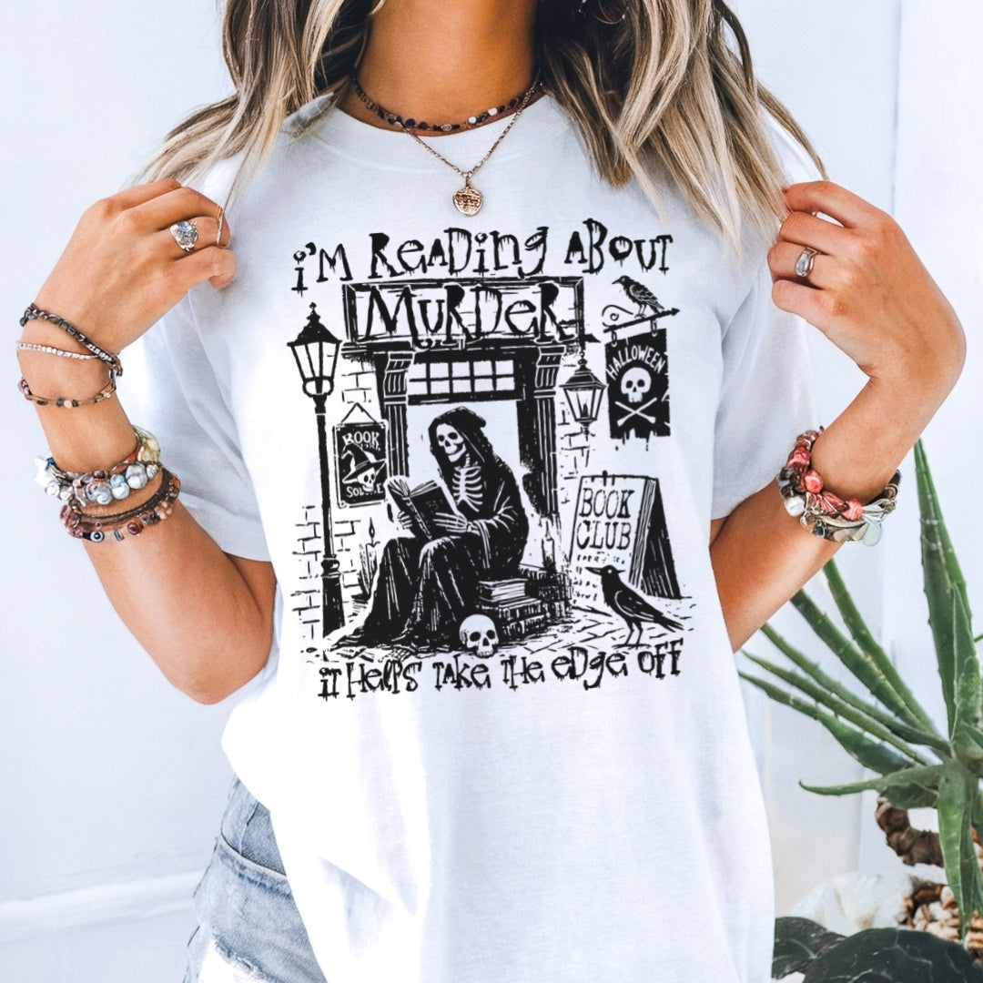 Reading Takes the Edge Off Comfort Colors T-shirt