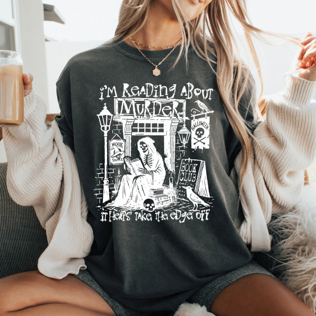 Reading Takes the Edge Off Comfort Colors T-shirt