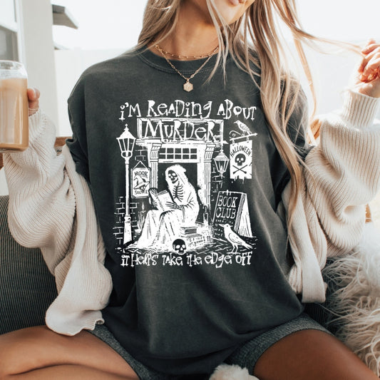 Reading Takes the Edge Off Comfort Colors T-shirt