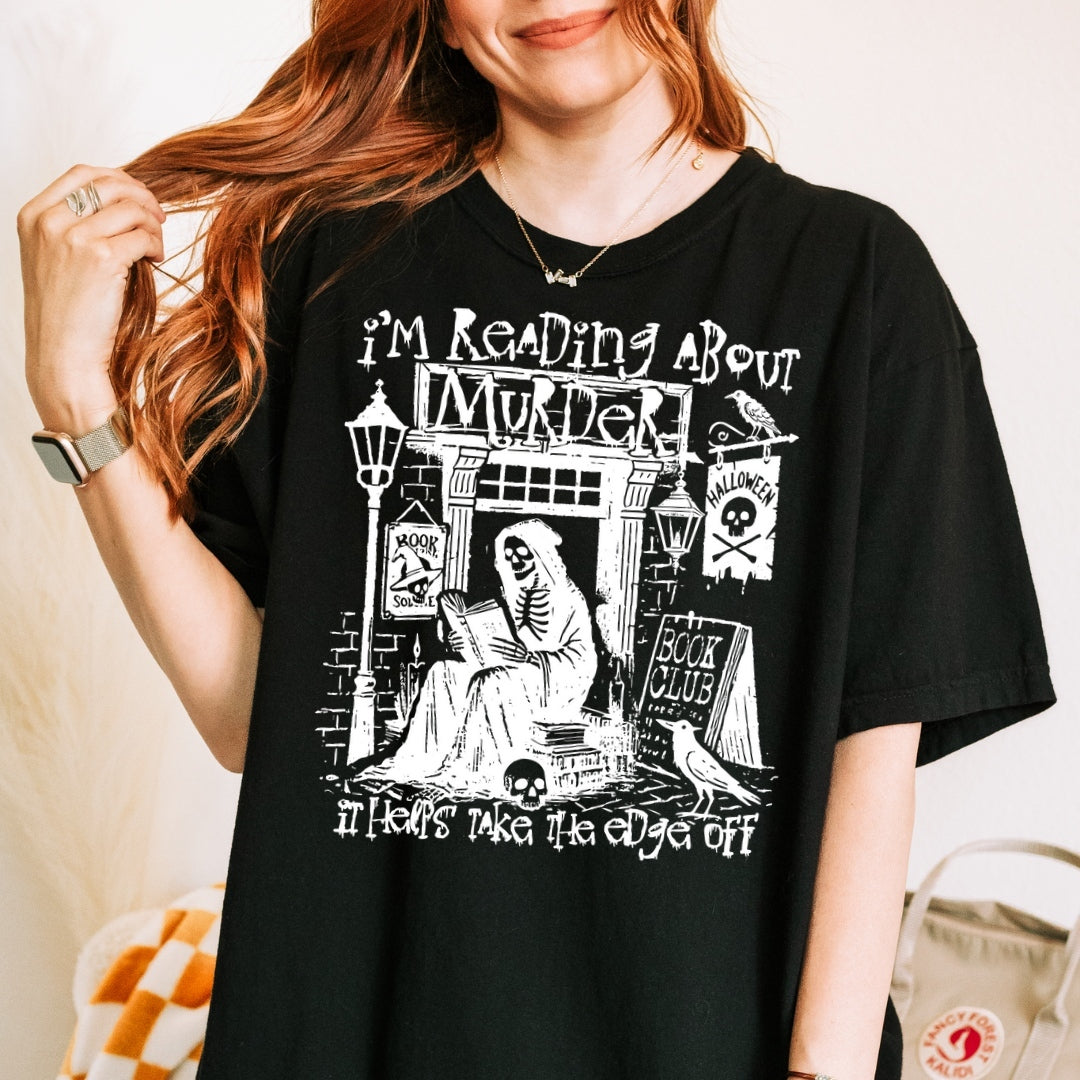 Reading Takes the Edge Off Comfort Colors T-shirt