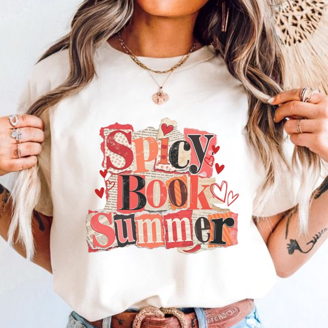 Spicy Book Summer Comfort Colors T-shirt