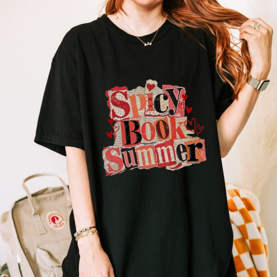 Spicy Book Summer Comfort Colors T-shirt