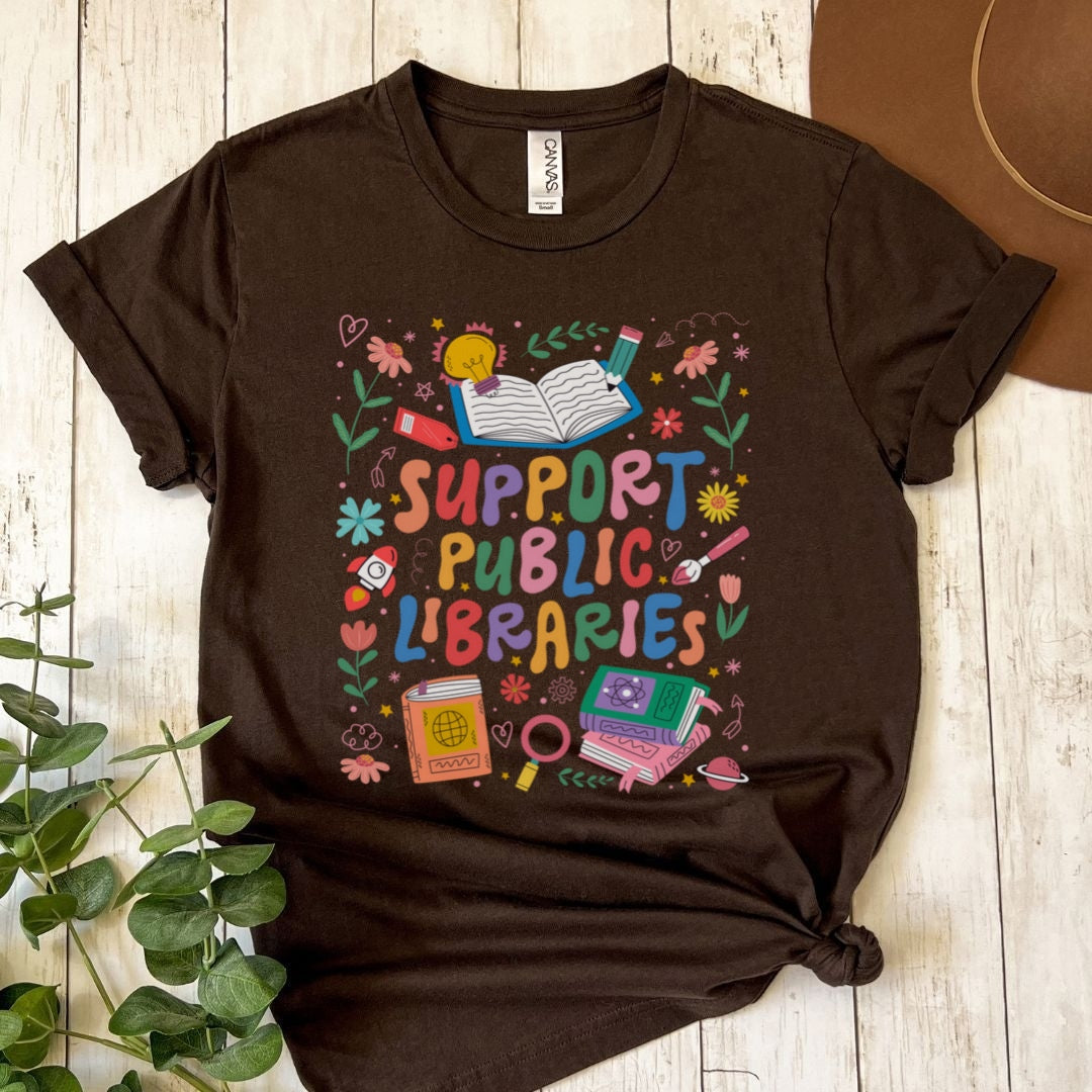 Support Public Libraries T-shirt