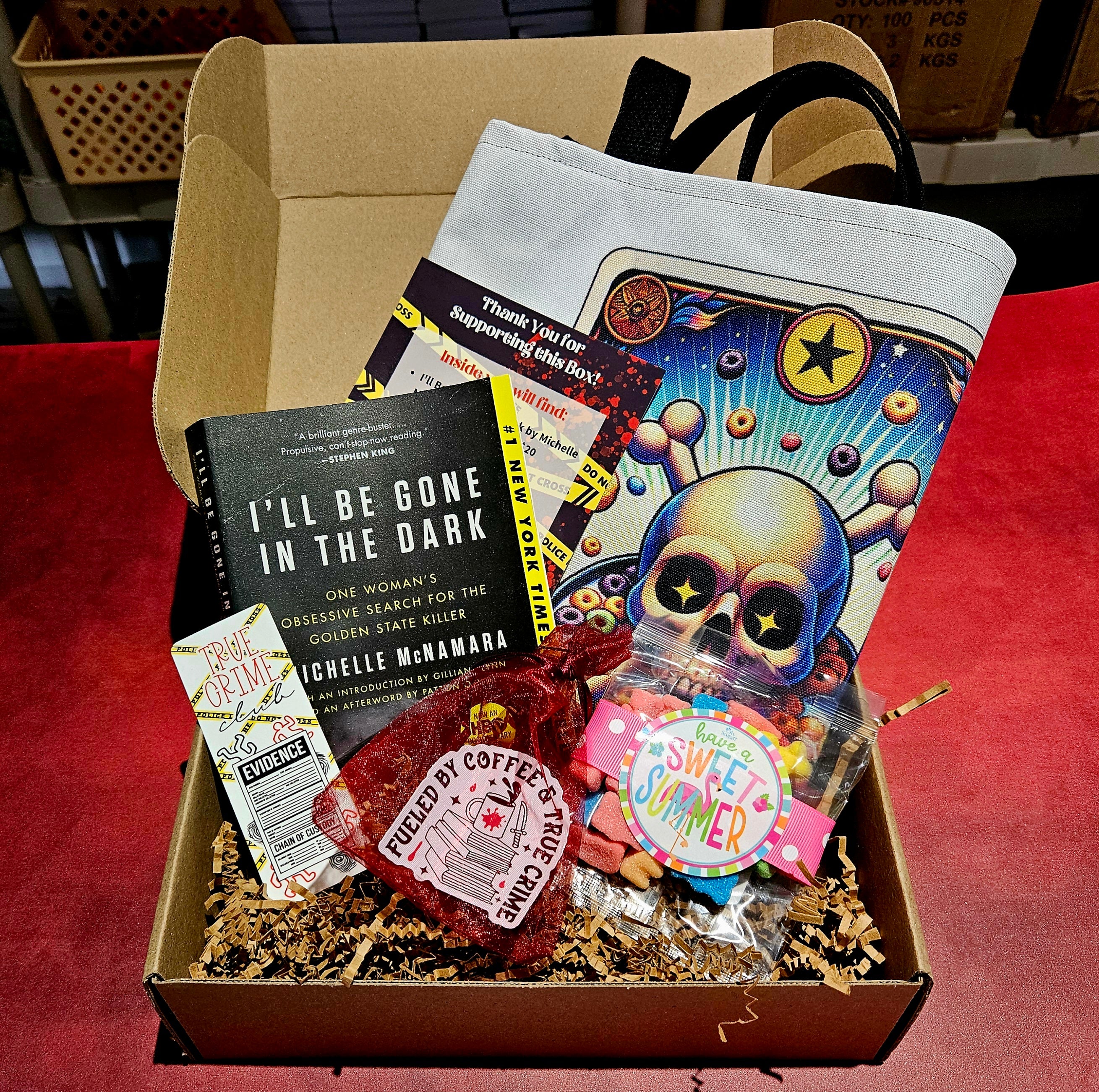 Bi-monthly True Crime Book Box