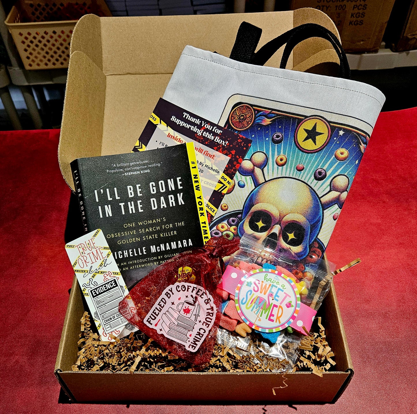 Bi-monthly True Crime Book Box