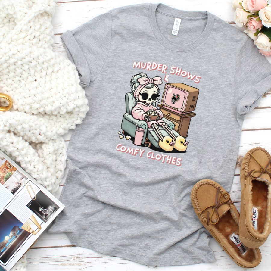 Murder Shows Comfy Clothes T-shirt