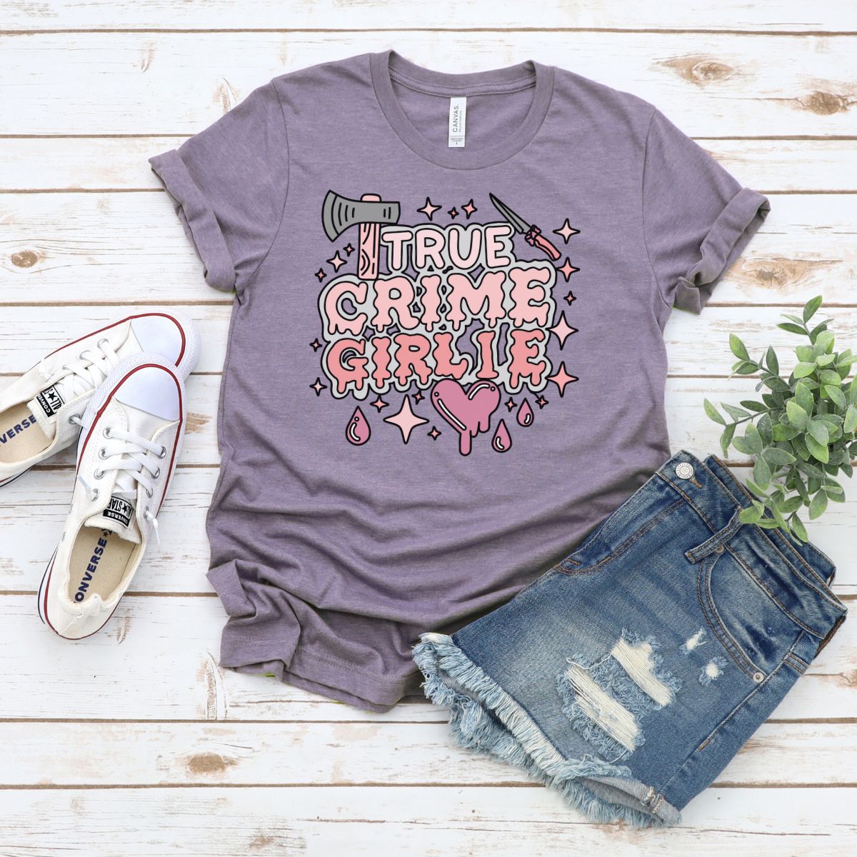True Crime Girlie T-shirt