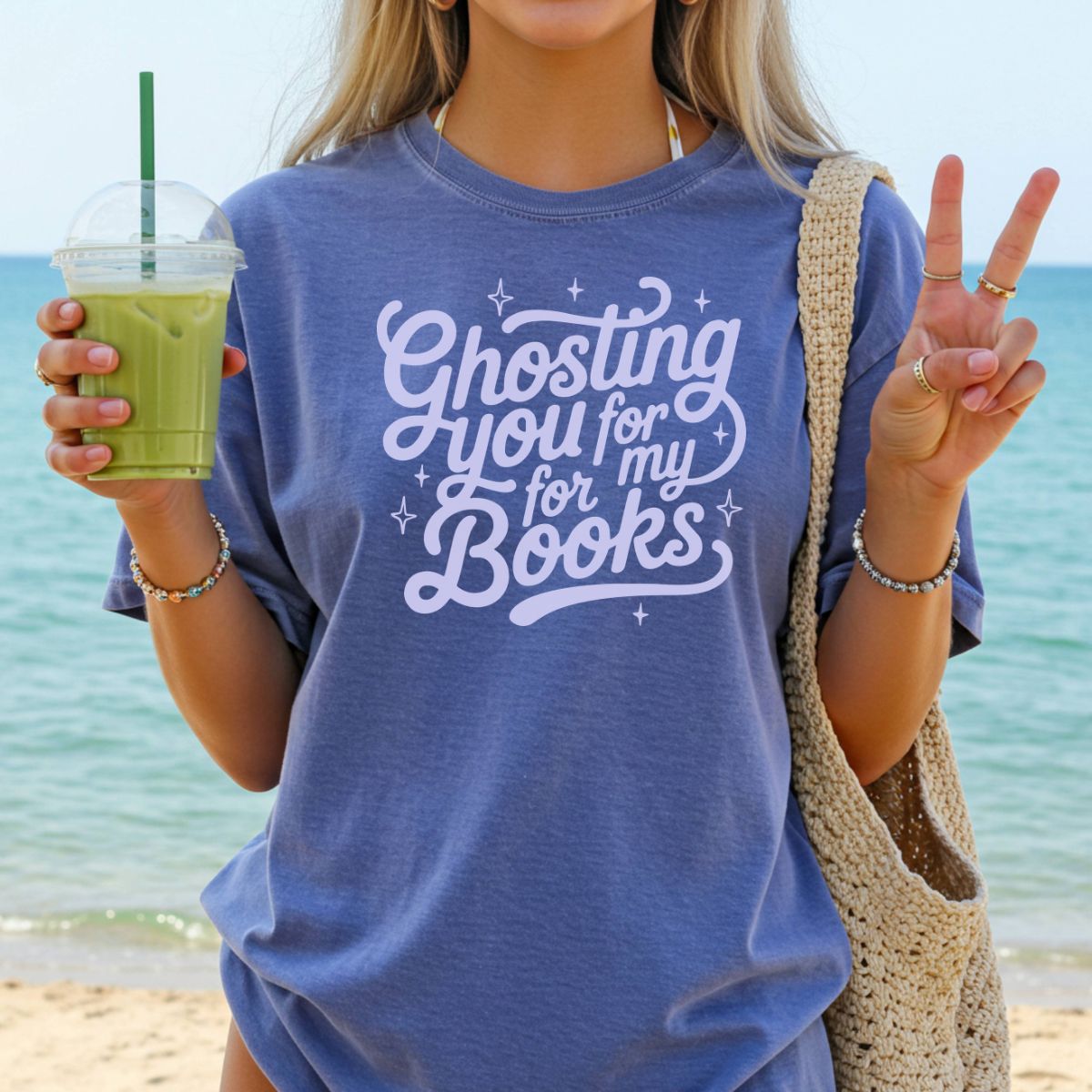 Ghosting You for my Books Comfort Colors T-shirt