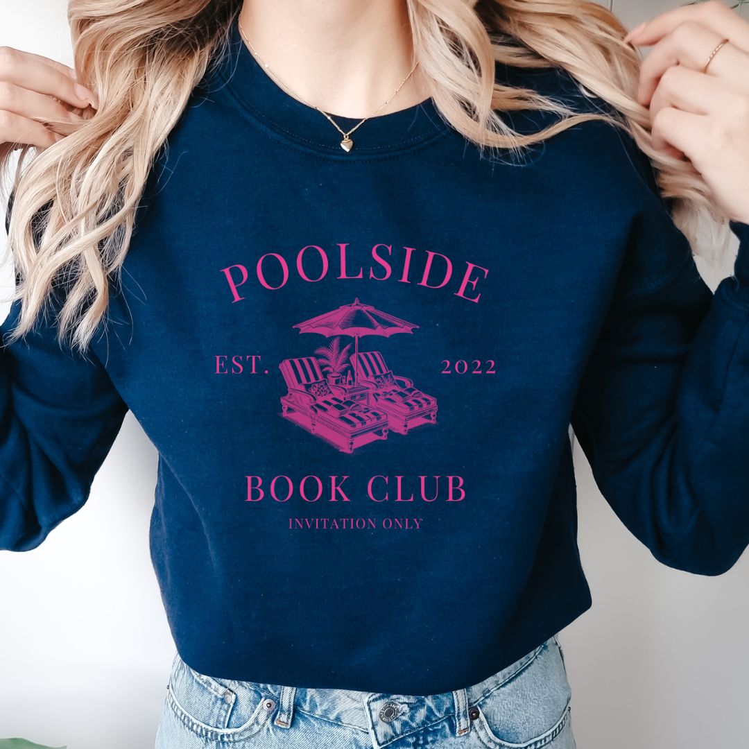 Poolside Book Club Sweatshirt