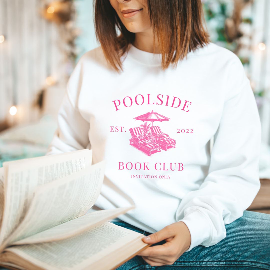 Poolside Book Club Sweatshirt