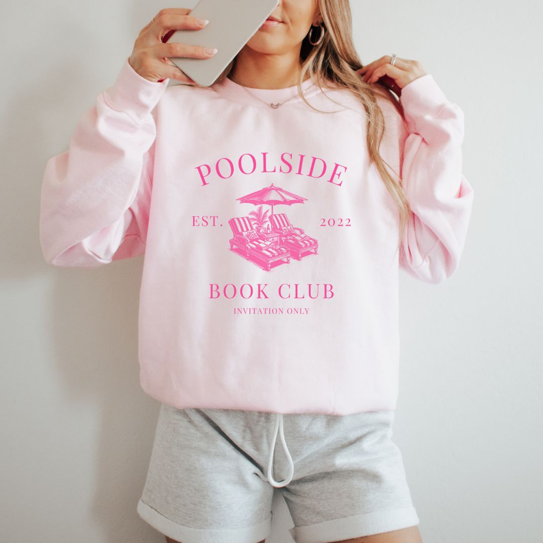 Poolside Book Club Sweatshirt