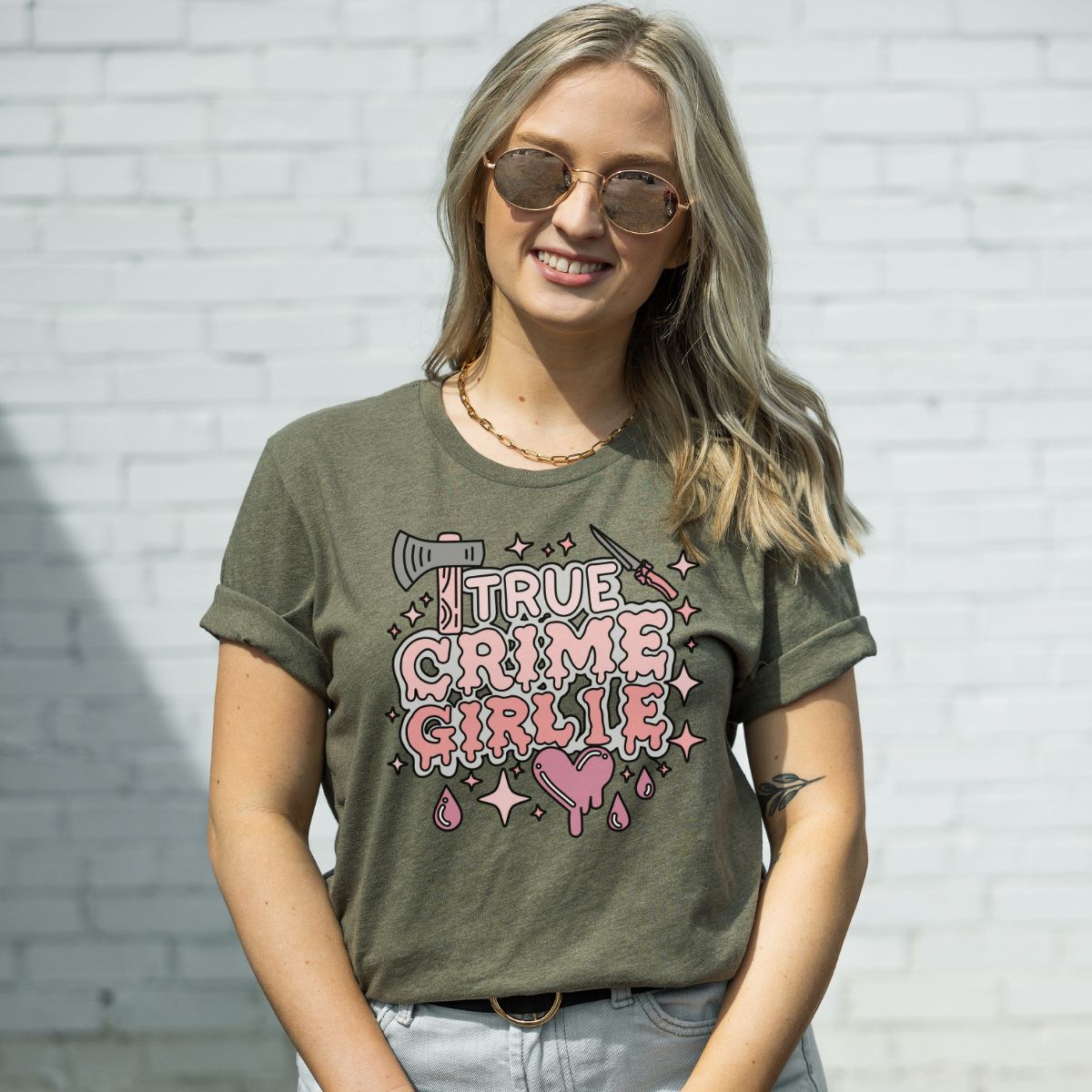 True Crime Girlie T-shirt