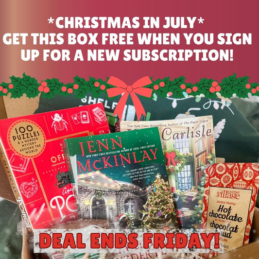 Christmas in July One-Time Cozy Mystery Book Box