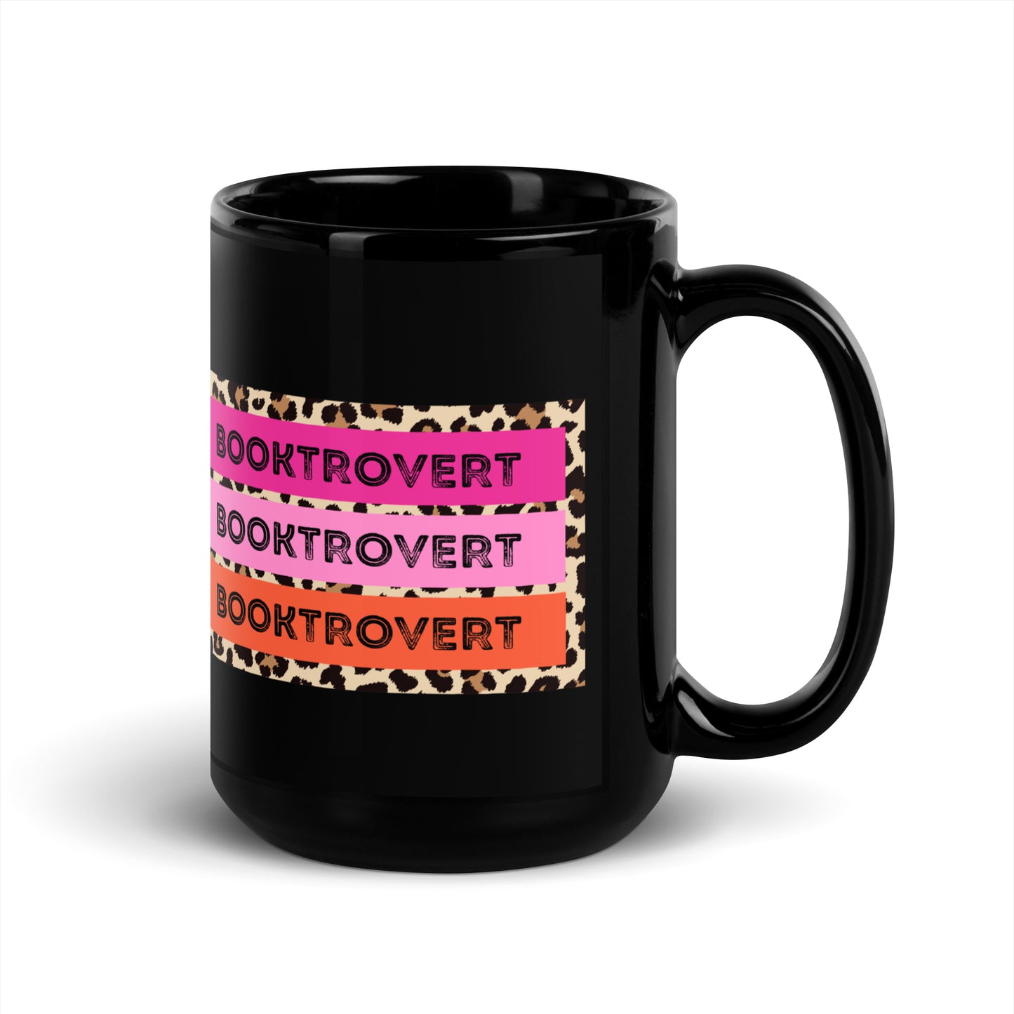 Black Booktrovert Mug