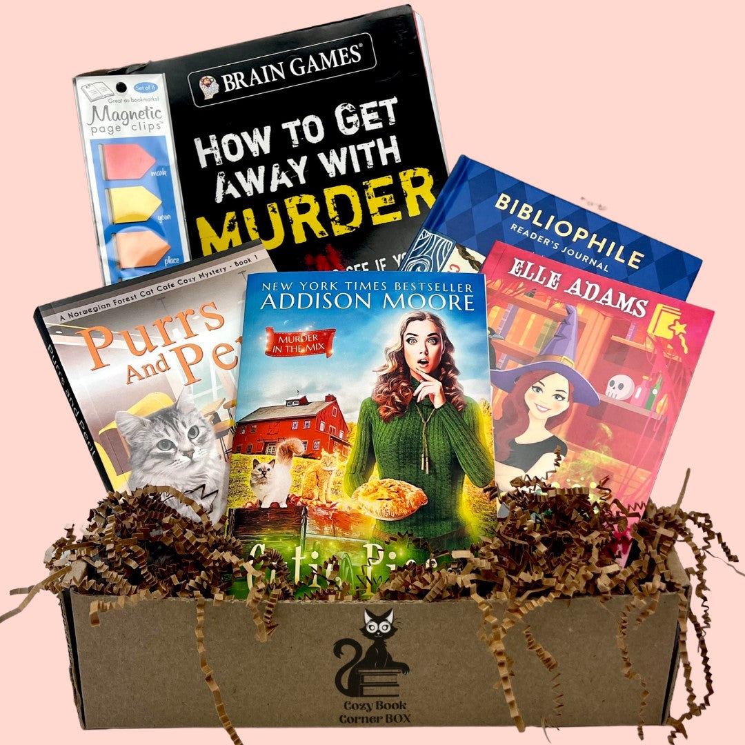 Buy 1 Get 1 Half-off Cozy Mystery Book Box